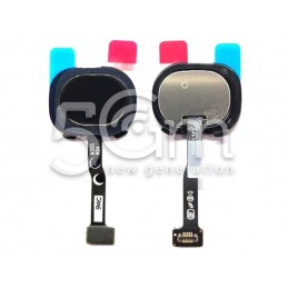 Fingerprint Opal Black Flat Cable Samsung SM-M307 M30s