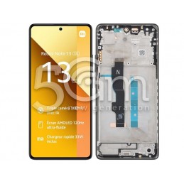 Display Touch + Frame Black Xiaomi Redmi Note 13 5G (PULLED)