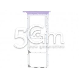 Dual Sim Card Tray Violet Samsung SM-A057 A05s