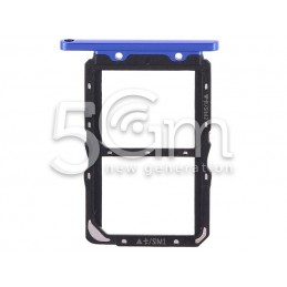 Sim Card + Micro SD Tray Blue Honor 20