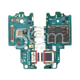 Conector de Carregamento + Board Samsung SM-G990 S21 FE Ori