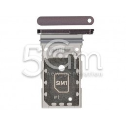 SIM Card Tray Purple Samsung SM-G990 S21 FE Ori