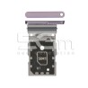 SIM Tray Lavender Samsung SM-G990 S21 FE Ori