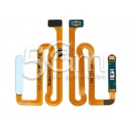 Fingerprint Light Blue Flex Cable Samsung A135 A13 Ori