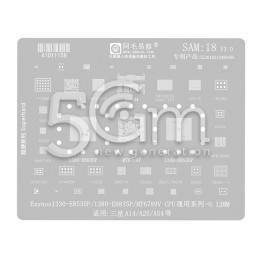 Amoe SAM 18 0.12MM Stencil Samsung SM- A14 - A25 - A54