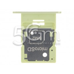 Dual Sim Card Tray Personality Yellow Samsung SM-A156 A15 5G