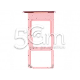 Sim Card Tray + Micro SD Rose Gold Huawei P Smart 2019