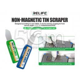 Relife RL-089 Non-magnetic Tin Scraper Set Motherboard CPU - IC