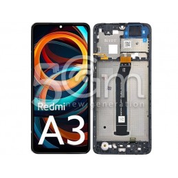 Display Touch + Frame Black Xiaomi Redmi A3 (IPS)