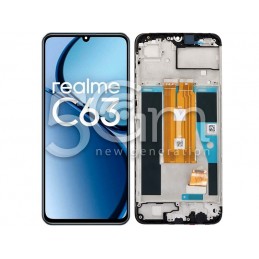 Display Touch + Frame Black Realme C63 (PULLED)