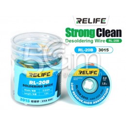 RELIFE RL-20B 3.0mm 1.5M Desoldering Wick (1PCS)